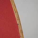 Free form rattan coffee table from the 60