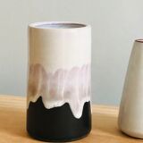 Duo of small ceramic vases