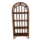 Rattan shelf