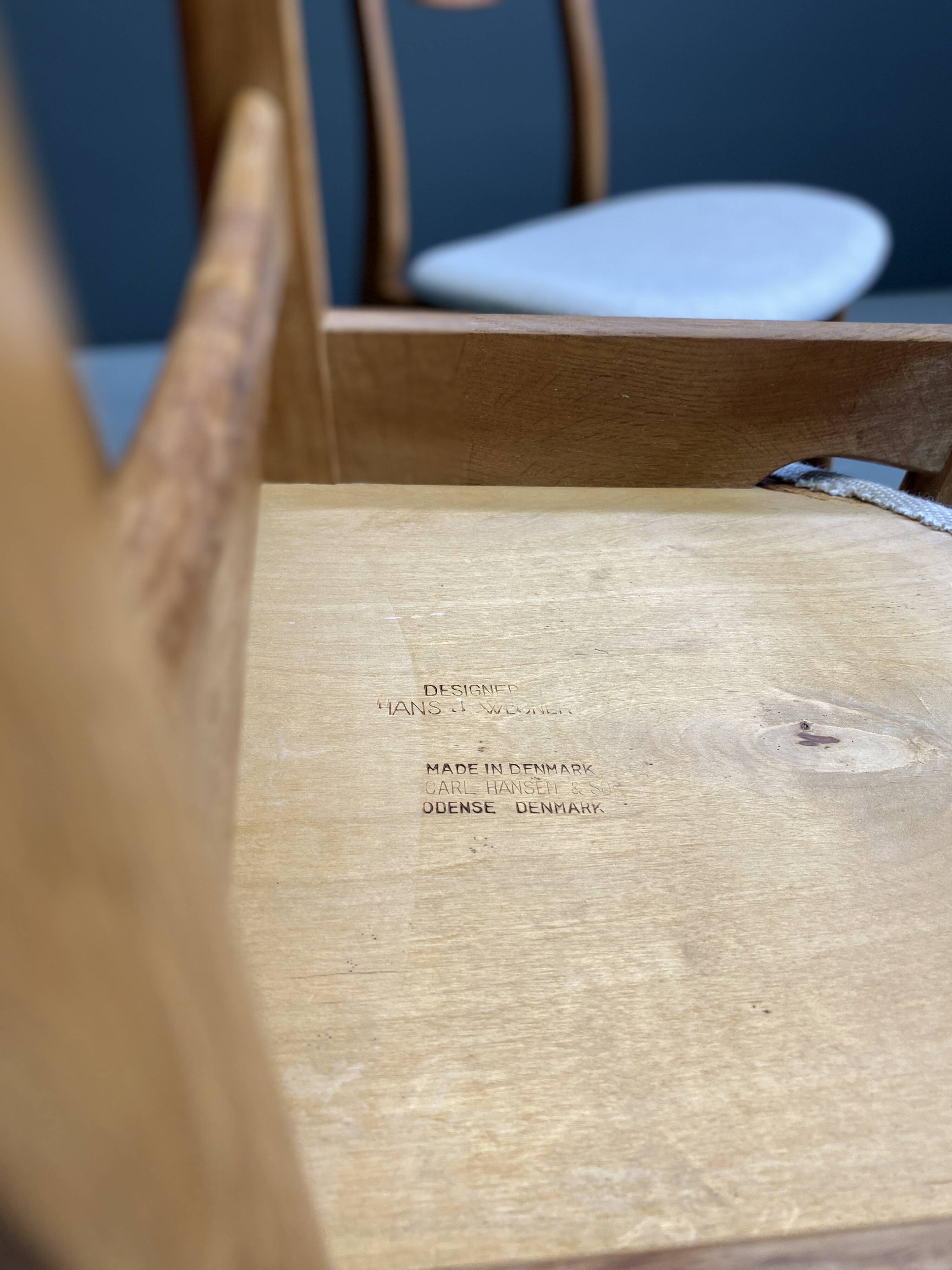 Chaises de salle à manger CH30 de Hans J. Wegner pour CARL HANSEN & SON