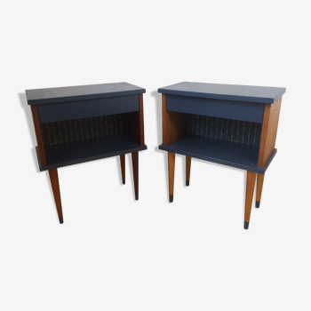 Lot de 2 tables de nuits