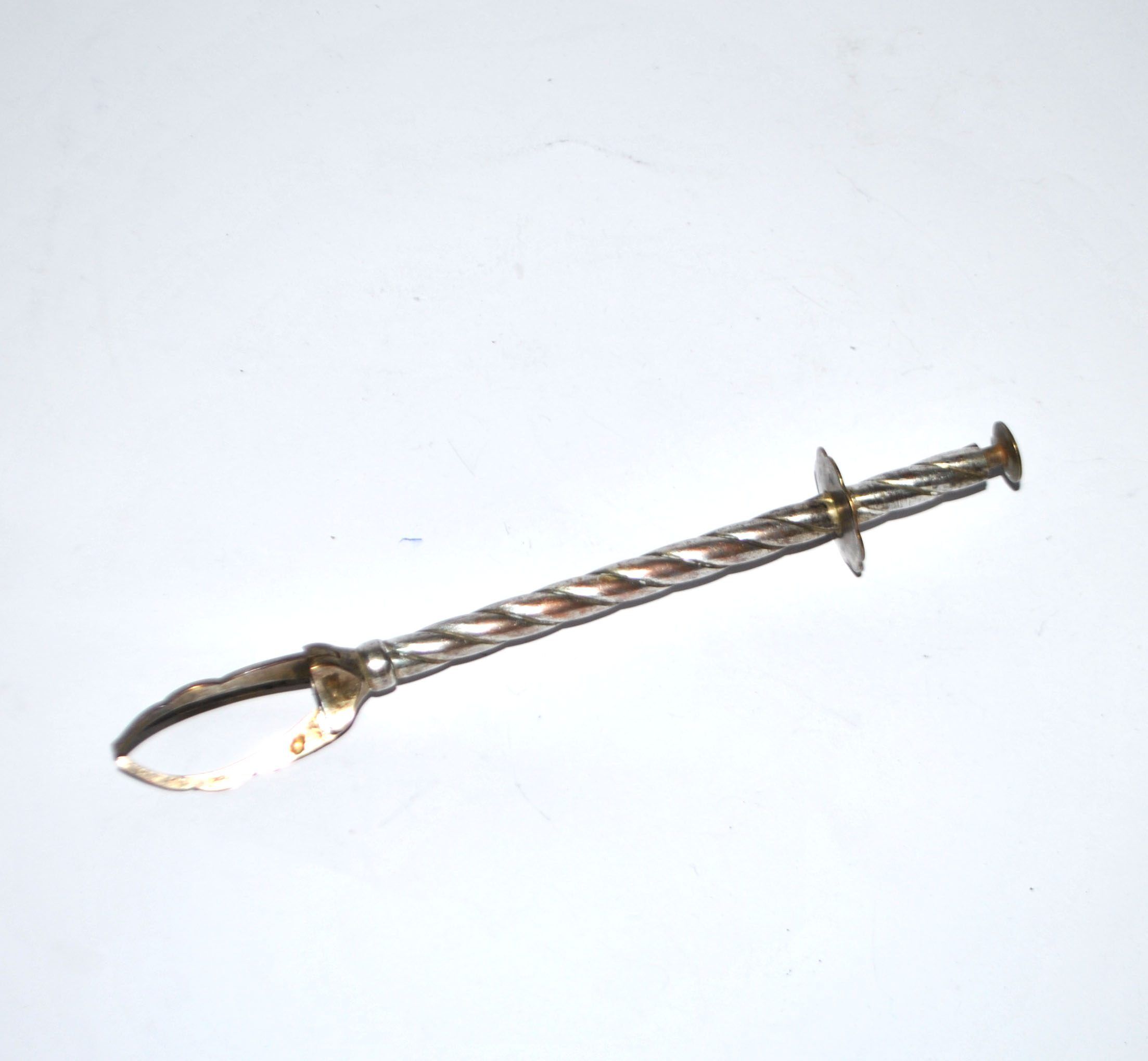 Vintage silver-plated ice sugar tongs "Crab Tongs"