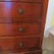 Antique - chest of drawers - 4 drawers - solid wood - cherry