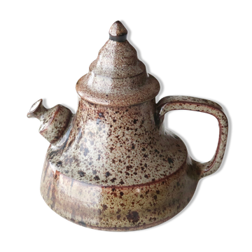 Ceramic teapot by Alain Bresson, 60s