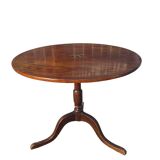Mahogany pedestal table