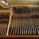 Former housewife 49 pieces Novargent stainless art deco style 12 people