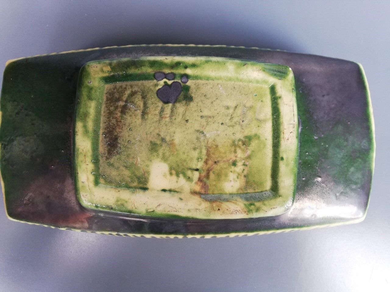 Vintage ceramic dish