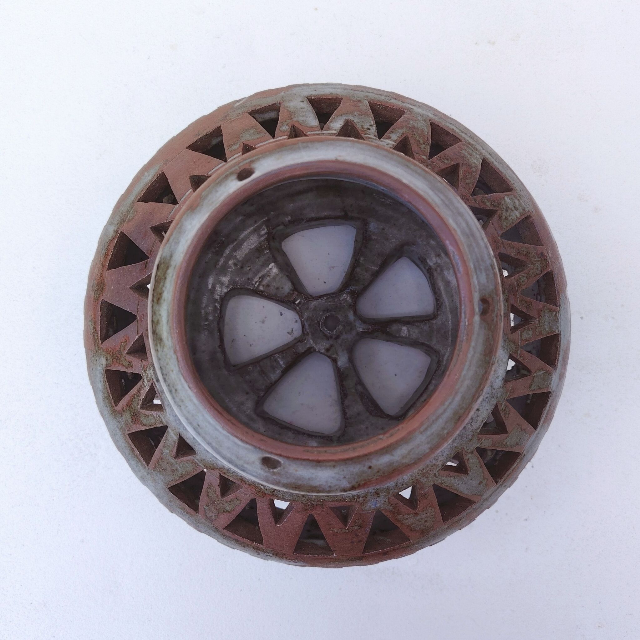 Ceramic lamp base, Chantal & Thierry Robert