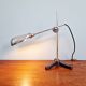 Lampe de travail en métal chromé et fonte, C.F Palmer & Co, London, 1920