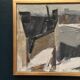 Original Dutch Oil on Canvas – “Rooftops” by Adrian van Arkel (1924–2006)