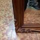 Miroir en bois doré