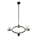 Art Deco chandelier attributed to Pietro Chiesa, 1940s, Italy.