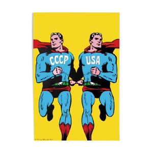 Affiche art cccp art usa Roman