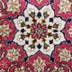 Large handmade Persian vintage Tabriz rug 300x395 cm