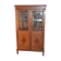 Mahogany showcase with marquetry