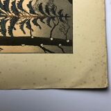 Harry Eliott Engraving Diligence under the snow