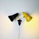Double Cone Wall Lamp By J.J.M. Hoogervorst For Anvia Nederland, The Netherlands Early 1950S