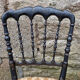 Napoleon III side chair, musician, nineteenth century.