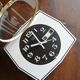 Horloge vintage pendule murale "vedette noir & blanc"