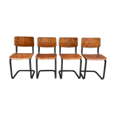Set of 4 Vintage Arhend Cantilever chairs