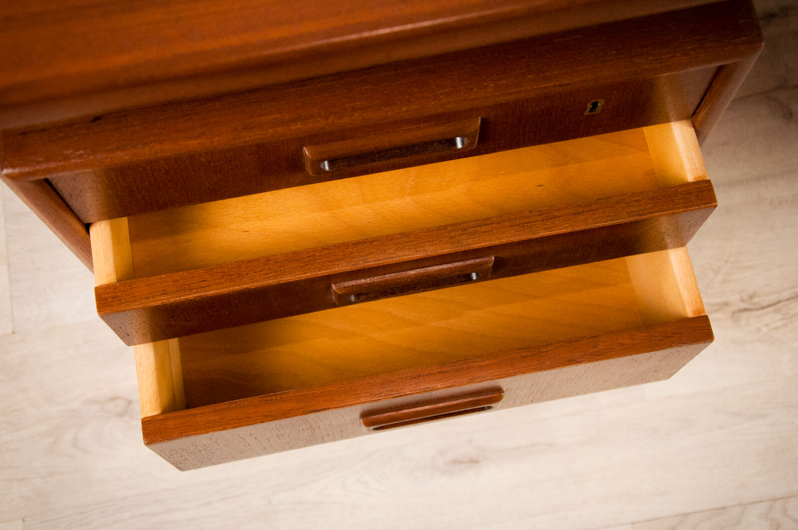 Teak desk by A. Vodder