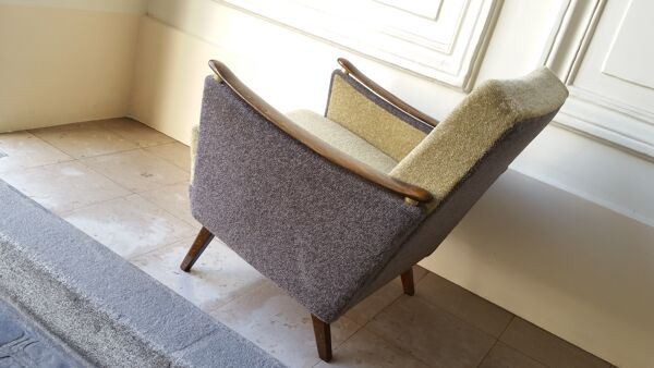 Canapé daybed convertible années 50 60 vintage d'origine parfait etat