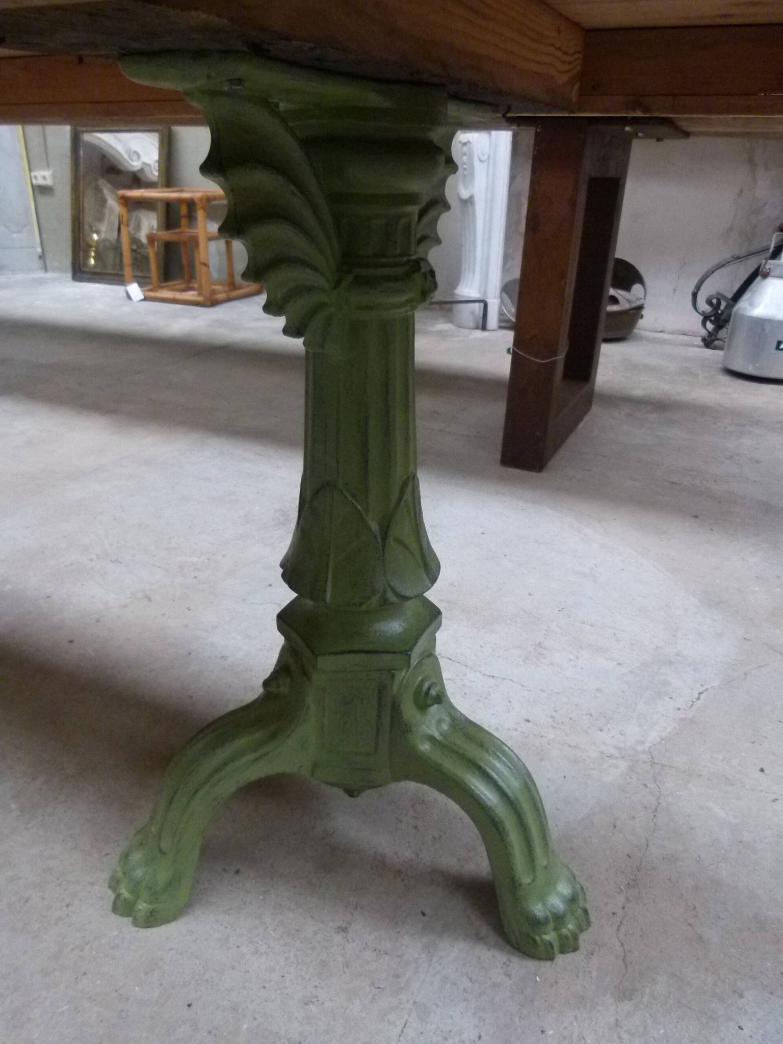 19th century wooden counter