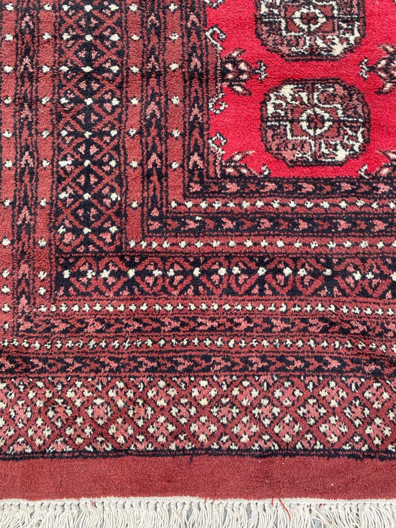 Carpet turkmen pakistan bukhara 195x216 cm