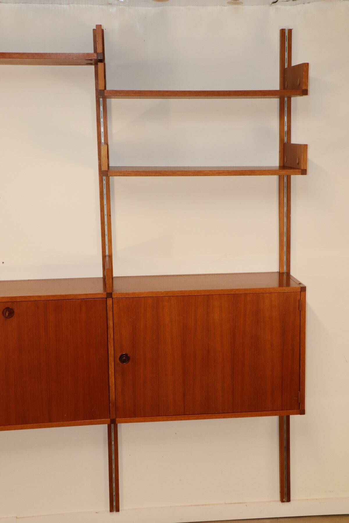 Modular wall bookcase, Minvielle edition by ARP – 1960