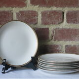 7 porcelain dessert plates from Bavaria in good condition