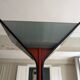 Original floor lamp Flos Tibia Scarpa Papillona 1970, Midcentury style
