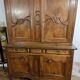 Buffet deux corps Louis XV Charolais en noyer, d’époque XVIIIᵉ si