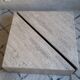 Table basse en travertin