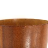 Teak waste paper basket, Martin Åberg for Servex, Sweden, 1960