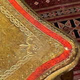 Florentine wooden side table