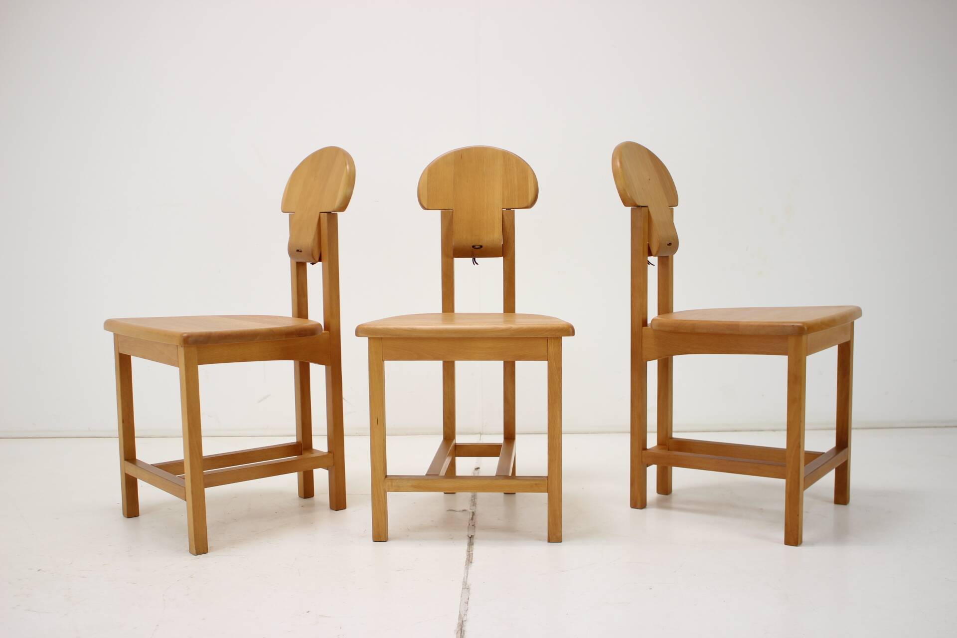 Set Of 3 Scandinavian Style Chairs, Finland, 1970s