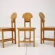 Set Of 3 Scandinavian Style Chairs, Finland, 1970s