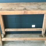 Solid wood carver's workbench