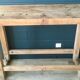 Solid wood carver's workbench