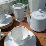 Limoges porcelain coffee service by F. Legrand and Cie
