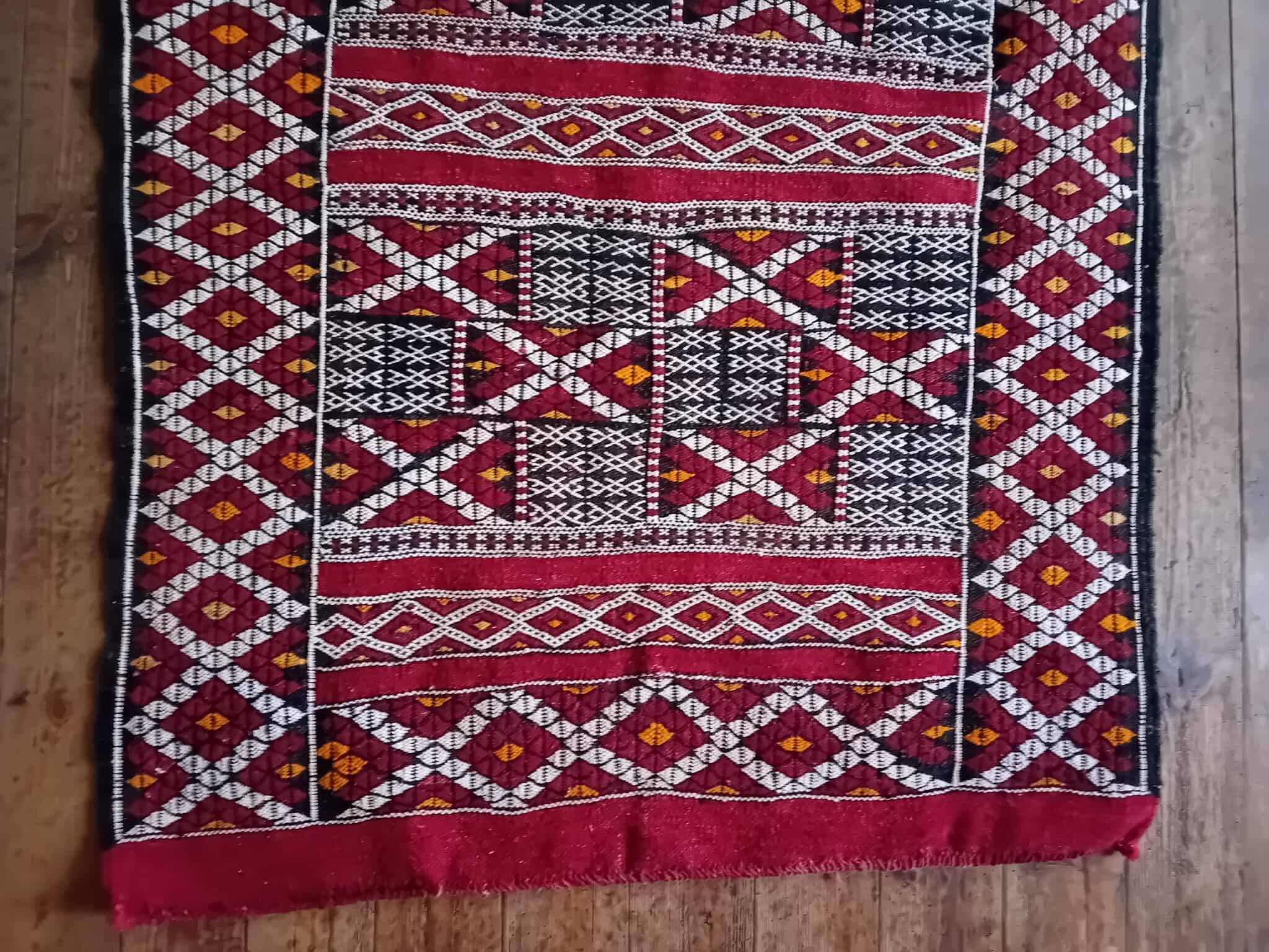 Handmade Berber Kilim Zemmour 160x100cm