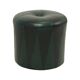 Round Vintage Green Black Pouf Two-tone Skai Sixties