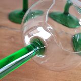 White wine glasses Alsace