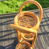 Vintage bamboo plant support