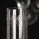 Suite of 6 Baccarat crystal flutes, model Sévigné, signed