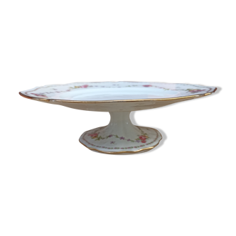 Coupe à gâteau en porcelaine