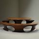 Oval dining set by Marc van Rampeberg for Rampelberg Designs, Kenya Afrik.