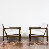 Fauteuils Mid-Century par Zenon Bączyk, années 1960, lot de 2