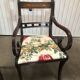 Pair of english bridge chairs