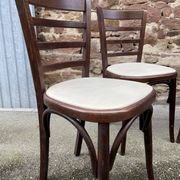 4 vintage bistro chairs